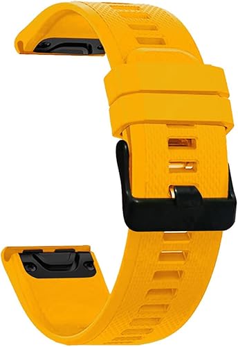 Miniatura 6 de AISPORTS Correa de reloj de ajuste rápido de 0.866 pulgadas compatible con Garmin Fenix 7, banda de silicona de repuesto para Garmin Fenix 766 Pro55