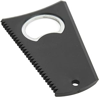 SUNGOOYUE Ferramenta de raspar de cera portátil para prancha de surfe de 7,9 x 5,2 cm, pente de limpeza de cera para prancha de surfe