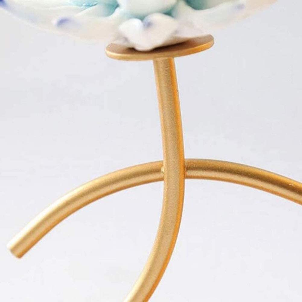 Fermalibri Supporti Libreria Fermalibri Ceramica Lotus Fermalibri Base in Metallo Fermalibri Ufficio Desktop Fermalibri Creatività Scaffale Libro Titolare Decorativo Casa 1 Coppia Fermalibri Decor