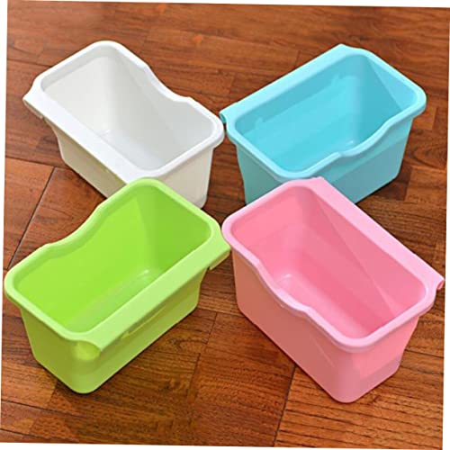 Caneca de basura rosa para puerta de gabinete miniatura 4
