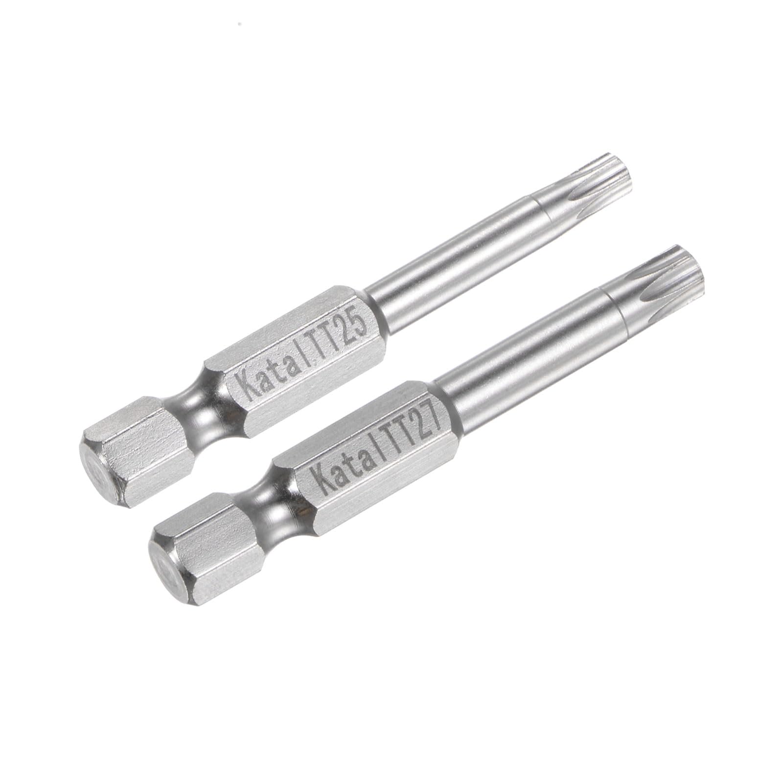HARFINGTON 2pcs TT25 TT27 Star 7 Point Screwdriver Bit 1/4