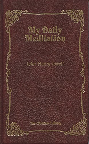 My Daily Meditation 155748287X Book Cover