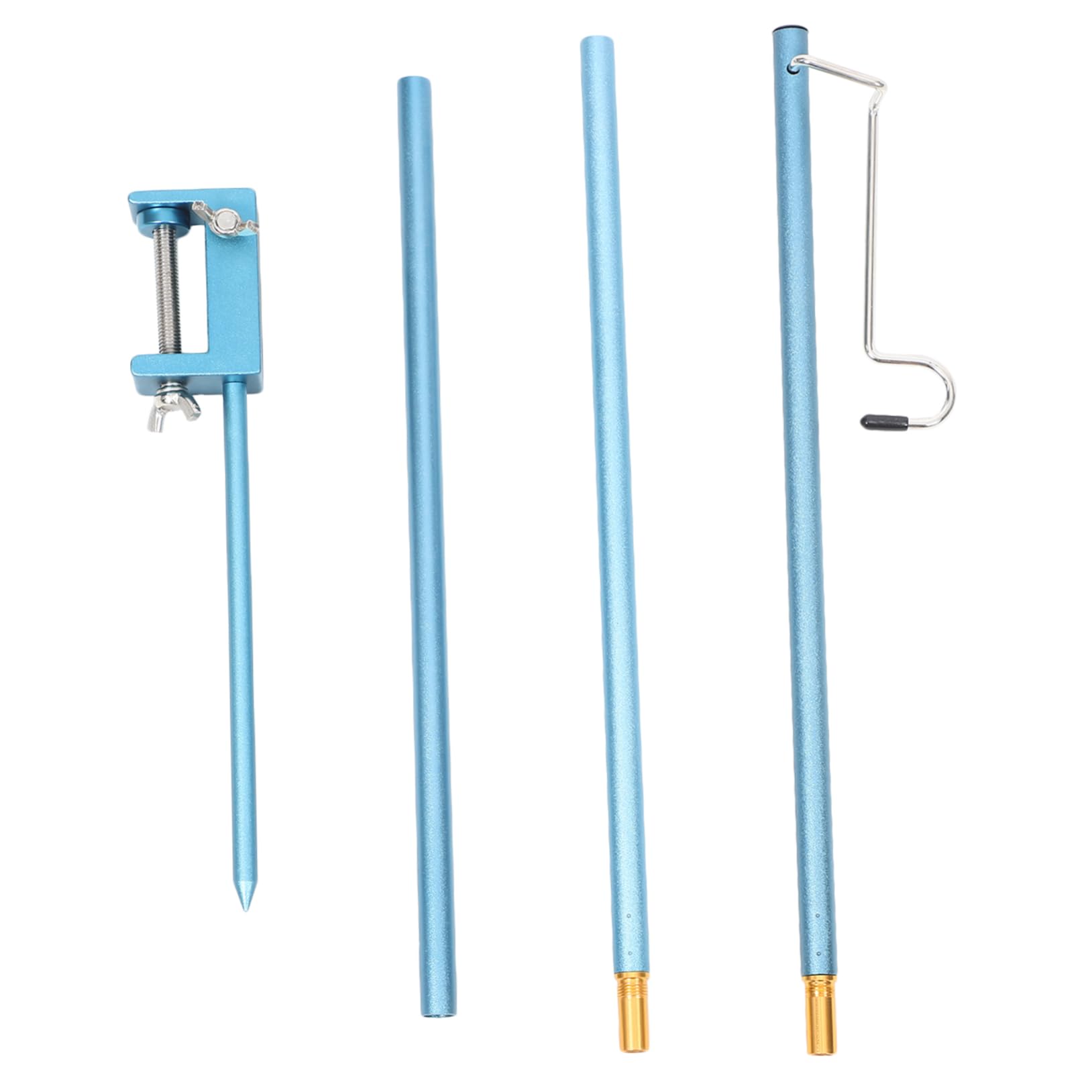 balacoo Outdoor Camping Light Stand Portable Lantern Rack Firm Support Easy to Assemble