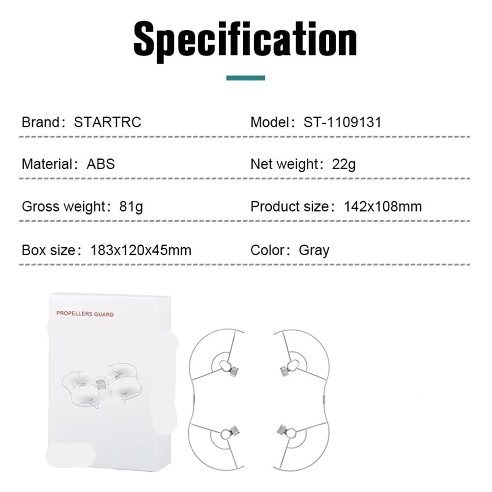 Compatible Para Protector hélice con patas aterrizaje extendidas serie Mini