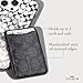 Coach Magnetic Phone Wallet / Card Holder - Compatible with MagSafe Phones and Cases - Signature Charcoal