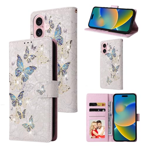 UEEBAI Wallet Case for iPhone 16 6.1