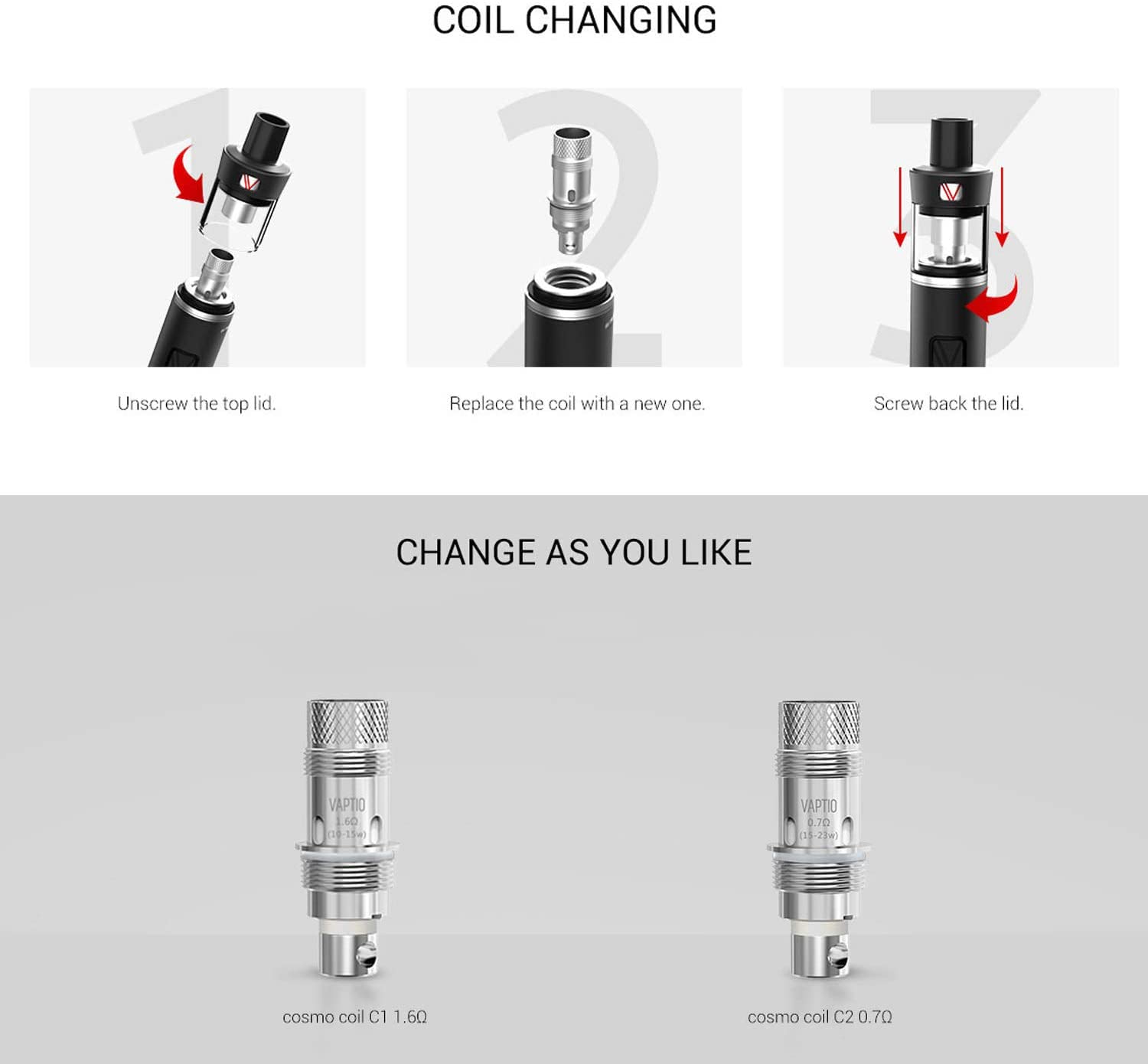 elfbar nachfüll pod läuft aus Vaptio Tyro Guide main image 0