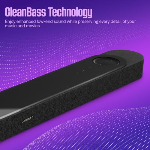 Image of Bose New Lifestyle Ultra Soundbar, Wireless Home Soundbar for TV with Dolby Atmos, Surround Sound, Black