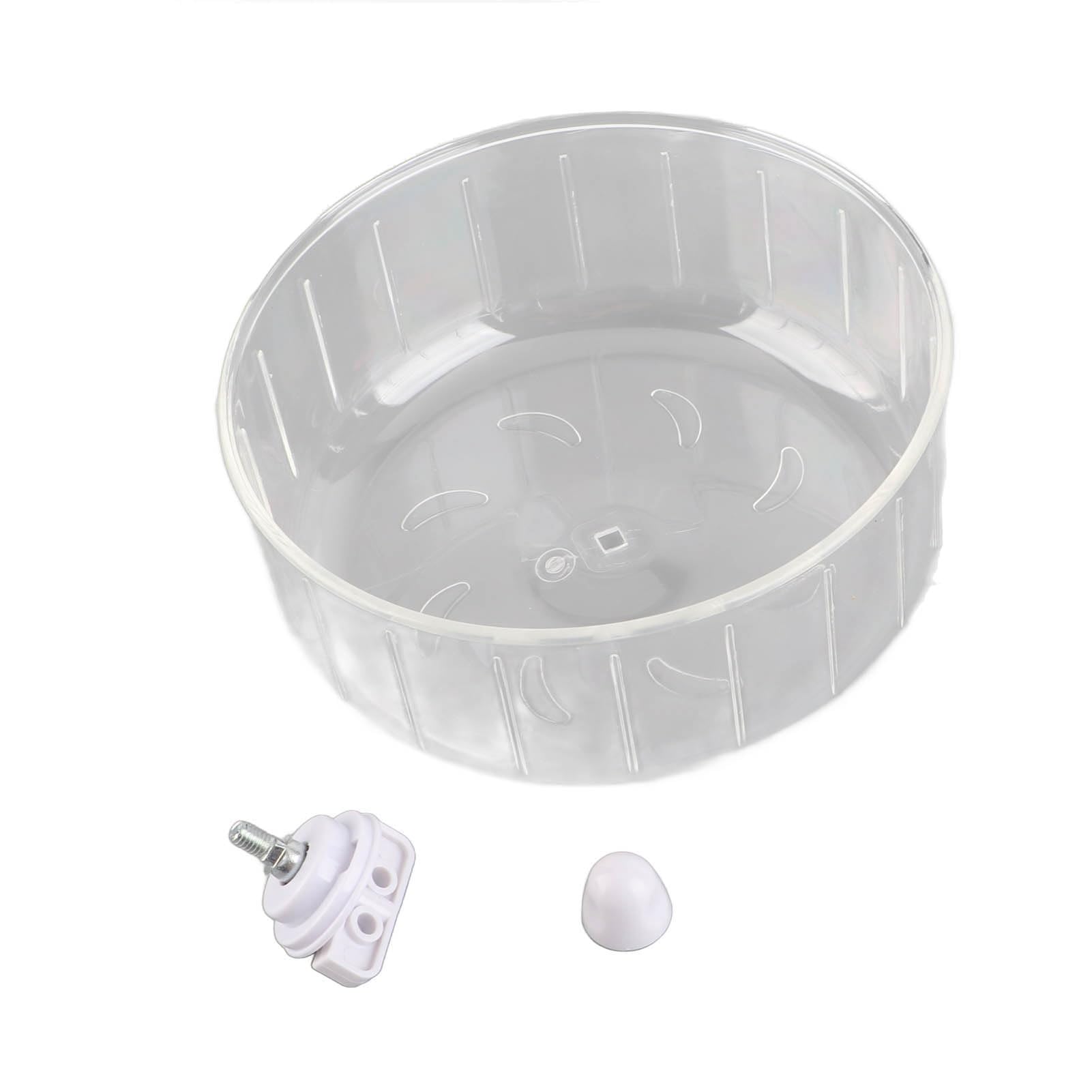 Gavigain 6.7 inch Silent Hamster Wheel, Non Transparent PS Material, Easy Installation, Mute Effect, for Hamsters, Gerbils, and Chipmunks