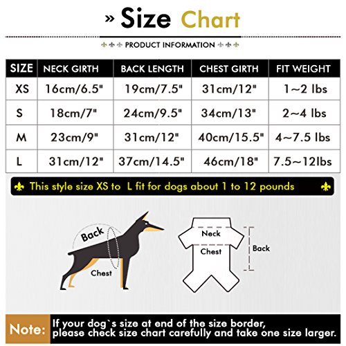 Smalllee_Lucky_Store Army Green Hoodie Hooded Christmas T Tee Shirt Small Dog Clothes Costume - Green Camo (Large (Chest19 Back13.5)) #TOP5