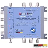 [page_title]-DUR-line MS 5/6 Blue eco Stromspar Multischalter - für 6 SAT Teilnehmer/TV - kein Netzteil notwendig - 0 Watt Standby Multiswitch [Digital, HDTV, FullHD, 4K, UHD]