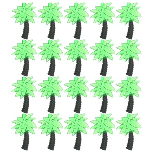 Adornos de Palmera para Guirnaldas LED Ambientación de Terrazas y Fiestas de Verano NUOBESTY 30uds