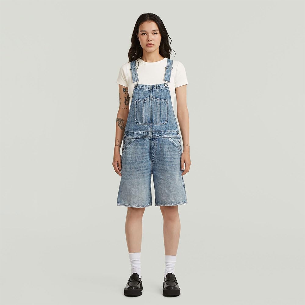 G-STAR Short Dungaree Wmn Combinaison Femme