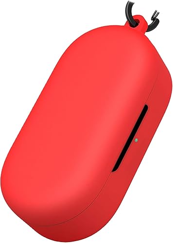 Miniatura 2 de Naomo Funda de silicona para TOZO T12, suave y flexible, resistente a los arañazos y golpes Funda de silicona para auriculares TOZO T12 (rojo)