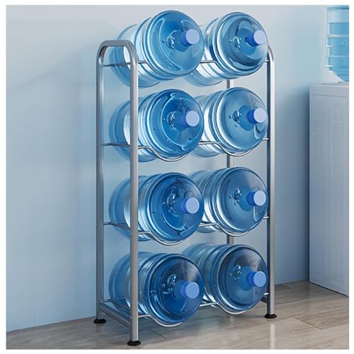 Support pour bouteilles d'eau de 5 gallons en acier robuste