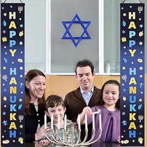 Happyhanukkahdecorationsindoorchanukahoutdoor12x71inchesbluehanukkahbannersporchwelcomesignforhomefrontdoorwallpartysuppliesdecor Urban Country Home Decor Happy hanukkah decorations indoor chanukah outdoor 12×71 inches blue hanukkah banners porch welcome sign for home front door wall party supplies decor urban country home decor