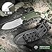 Omesio Fixed Blade Knife with Kydex Sheath, 8.86