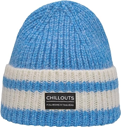 Bonnet a revers Chillouts twotone contre le froid de l'hiver pour homme et femme