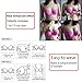 LZWIN Waterproof Silicone Chicken Cutlets Bra Inserts - Soft Push Up Enhancer Pads for Summer Swimsuits & Bikini