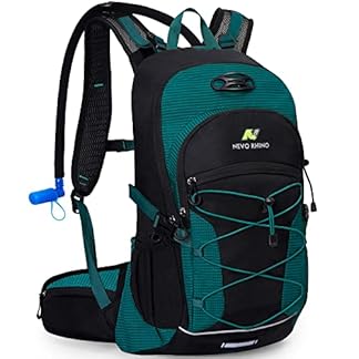 Hydration backpack 3l water bladder hiking water backpack with rain cover insulation hydration daypack rucksack for cycling