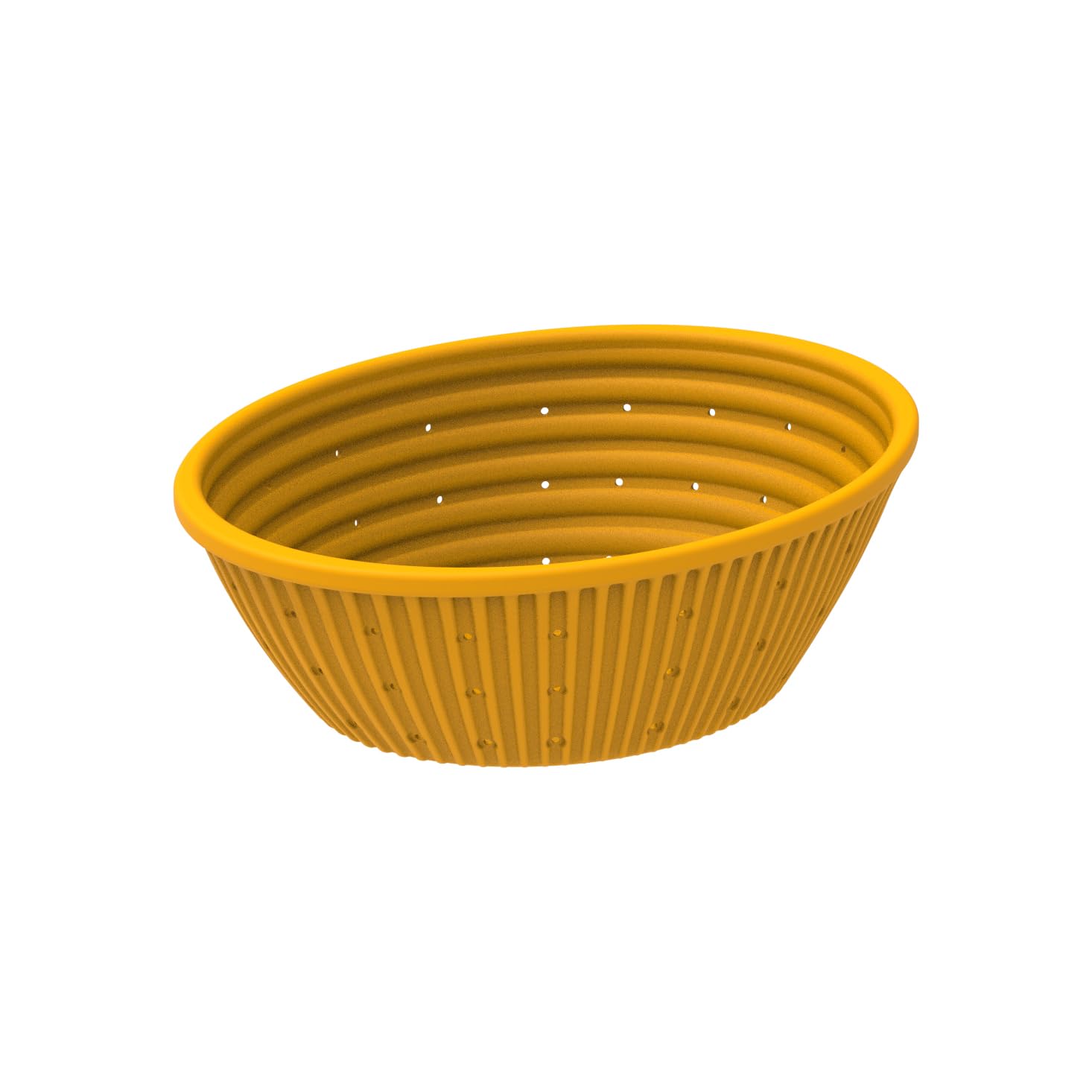 SILIKOMART Cestino Pane, Cestino Lievitazione in Silicone 237x181 h 71 mm Vol 1500 ml, Cestini Lievitazione, Perfettamente Sagomato, Cestini per Fermentazione, Forme Perfette