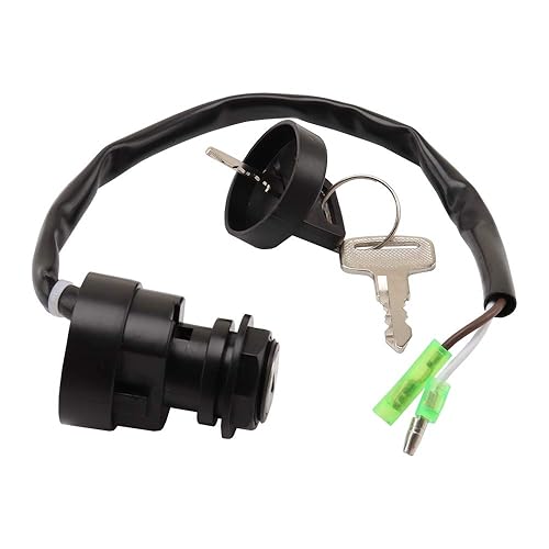 Interruptor de llave de encendido para Kawasaki Bayou 220 250 300 400 Prairie 300 400 Lakota 300 400 KLF220 KLF250 KLF300 KLF400 KVF300 KVF400