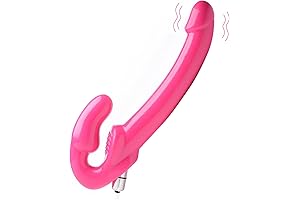 Vibrating Strapless Strap-On Dildo