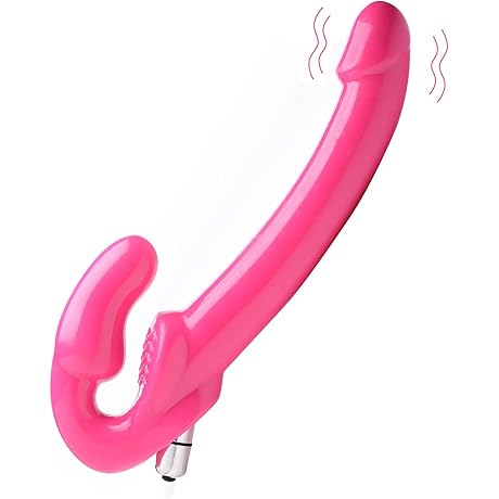 Vibrating Strapless Strap-On Dildo