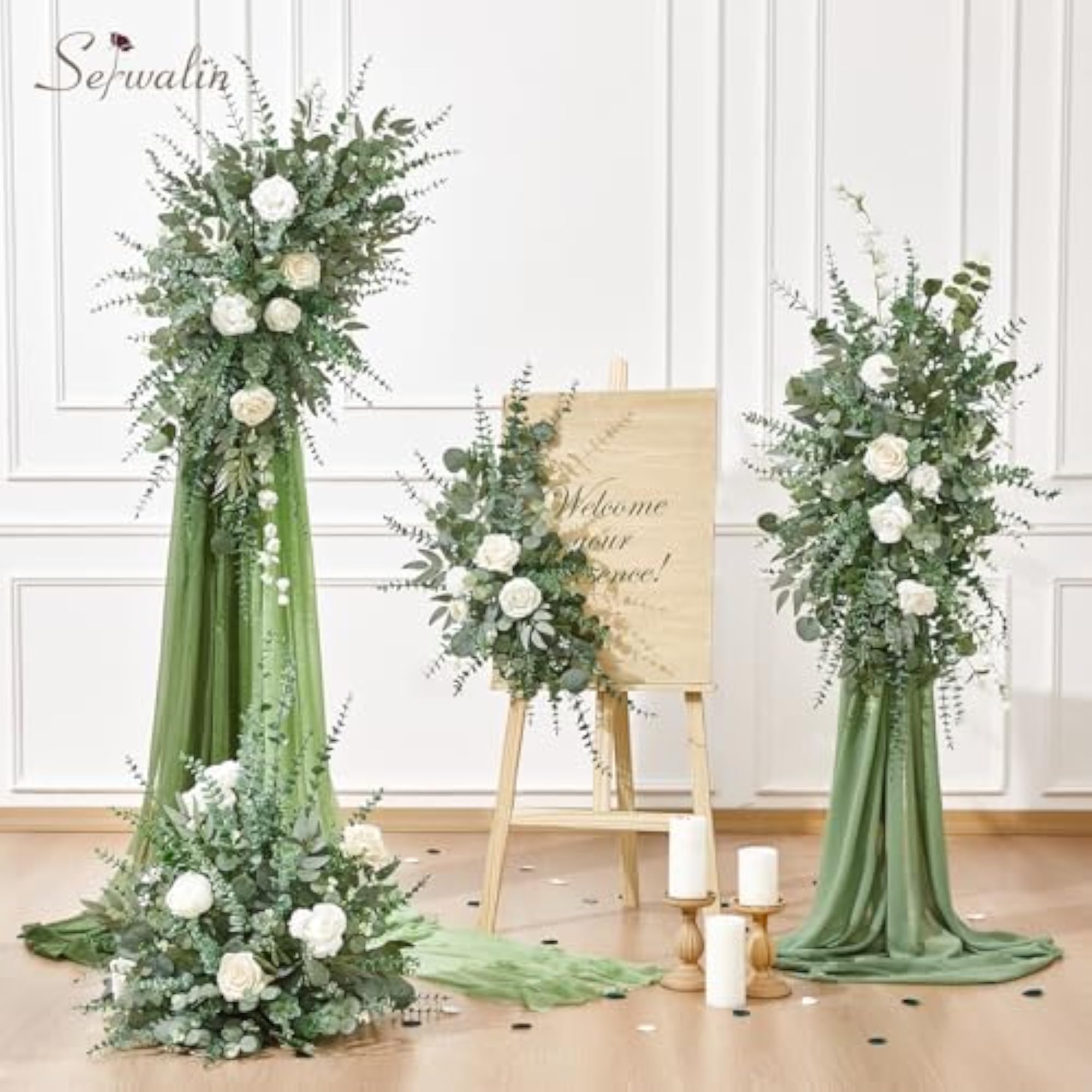 Mixed Eucalyptus Stems for Centerpieces