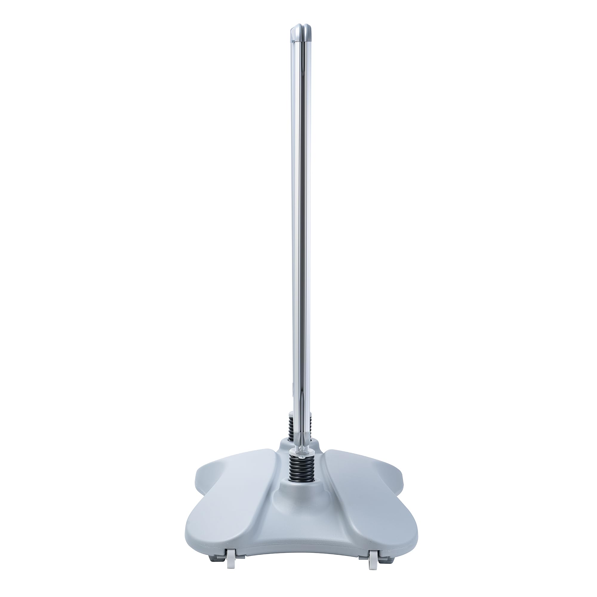 SEVICO Kundenstopper DIN A1 Mobil Alu Rahmen, 2 Folien Doppelseitig, mit Wasser befüllbar, Wetterfest, Grau, Indoor/Outdoor - Plakatständer, Gehwegaufsteller, Werbetafel, Werbeaufsteller