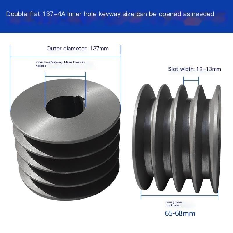 TRIPLE ZIP DUVET COVER 482744 Tapered Bore Pulley W/O Hub 5-3/4 OD 48168-01 48924 48378-02