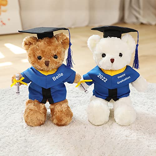 Orsacchiotto di peluche con orso di laurea