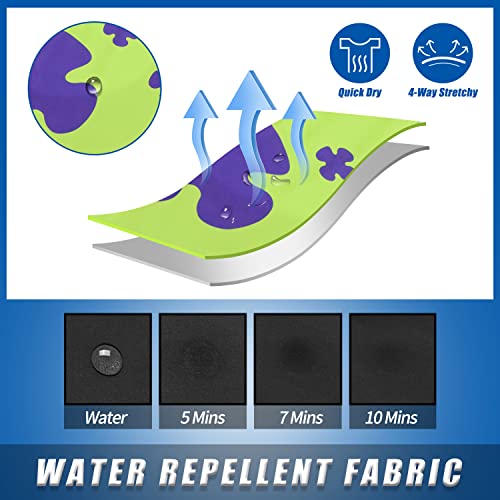 Milankerr Boys Swim Shorts With Compression Shorts 6" Inseam Swim Trunks For Big Boys(A-Patrick Star Style,10-12) #TOP4