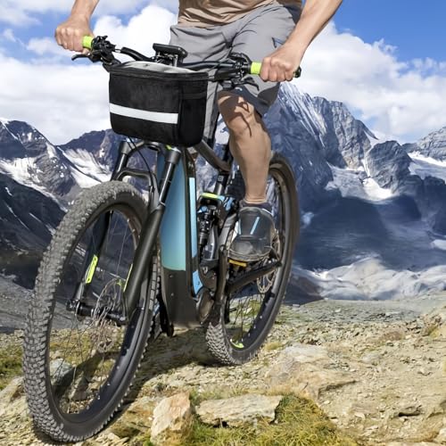 agogue Lenkertasche Fahrrad Fahrradtasche Lenker, Fahrradtasche Vorne Lenker, Aufnahme Von Gegenständen wasserdichte Fahrrad Lenkertasche Rennräder Mountainbikes Motorradtaschen Zubehör Lenkertaschen