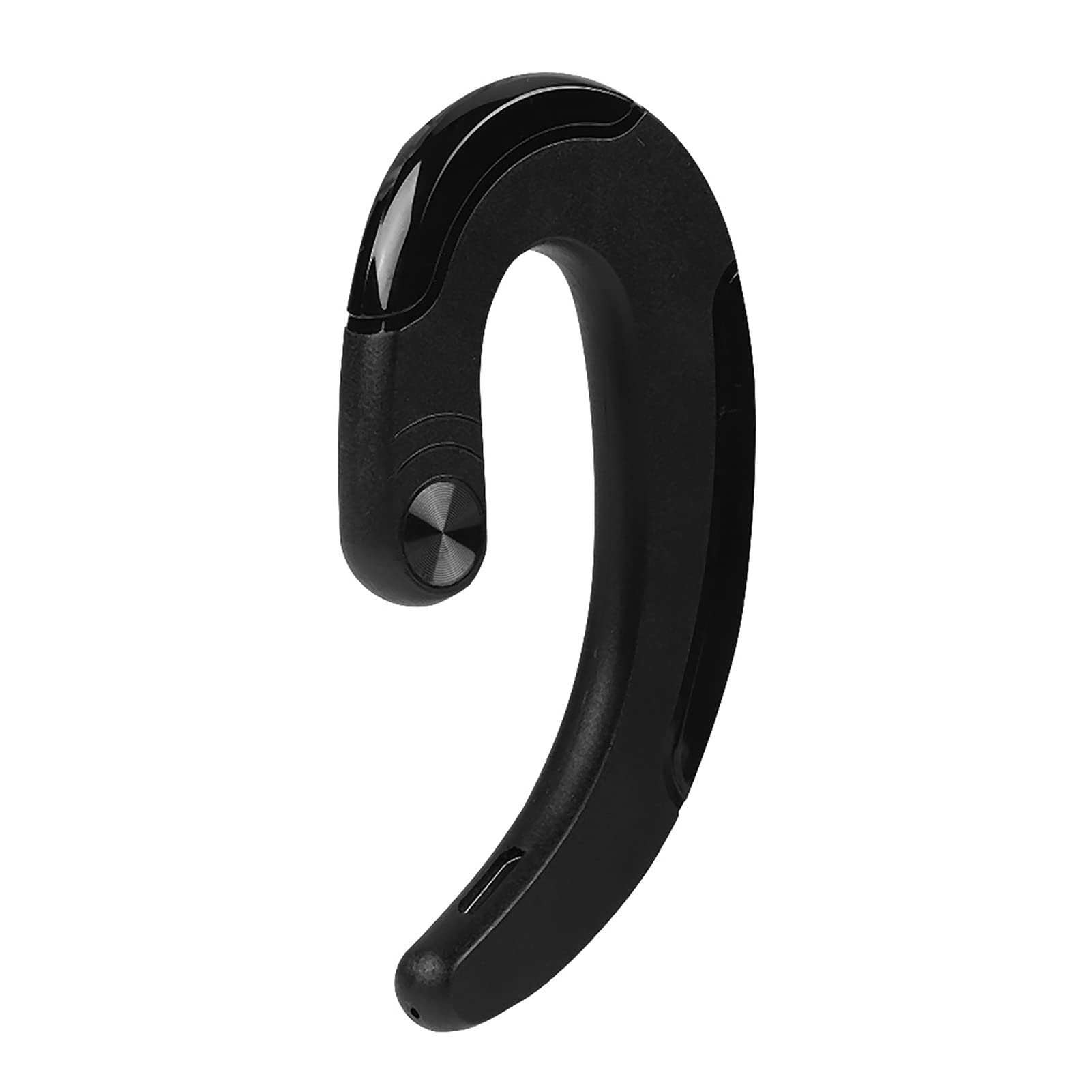 Over The Ear Open Ear Earbuds Q25 Abs Bluetooth Headset Earphone Stereo Earhook with Micphone (Black) (Black)