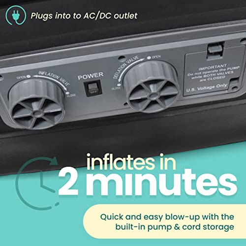 Ez Inflate MODEL-D-141 Air Mattress With Built In Pump thumb #4