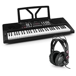 Schubert Etude 300 – Synthétiseur , Clavier , Piano , Casque Inclus , Fonction d’enregistrement , Affichage LED… - Les Beatles, Paul McCartney, John Lennon, RIngo Starr, George Harrison