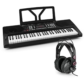 Schubert Etude 300 – Synthétiseur , Clavier , Piano , Casque Inclus , Fonction d’enregistrement , Affichage LED… - Les Beatles, Paul McCartney, John Lennon, RIngo Starr, George Harrison