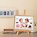 STARHOO 16 Inch Tabletop Easel Stand for Painting Canvas Table Top Easels for Display Wooden Small Easels Portable Photo Picture Sign Holder (2 Pack)