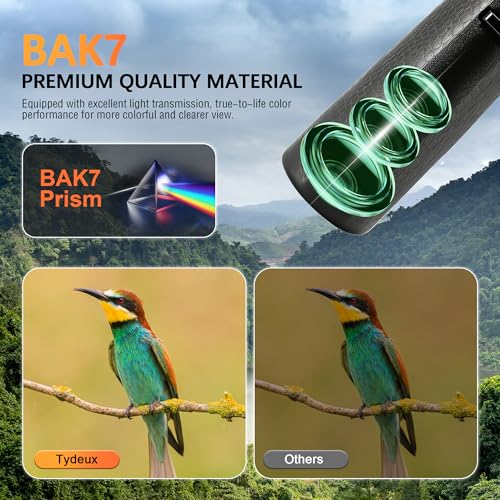 Binoculares Compactos 8x42 con Adaptador de Trípode miniatura 5