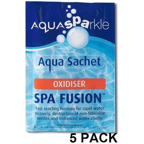 Spa Fusion Sachets - rapid water recovery for hot tubs (5 x 35g Sachets) Cover