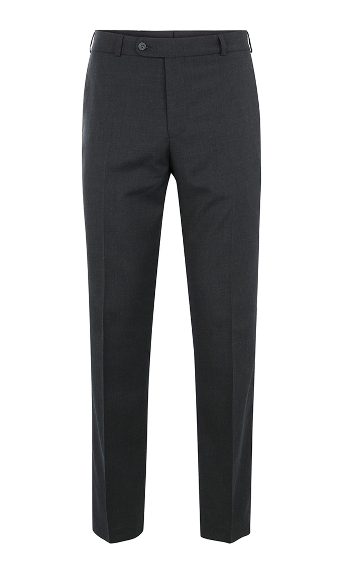 BRÜHL FINE TROUSERS Udine 003455 męskie spodnie garniturowe, eleganckie spodnie materiałowe w klasycznej wełnie o wysokiej jakości stretchu, nadają się do prania, idealne do biznesu