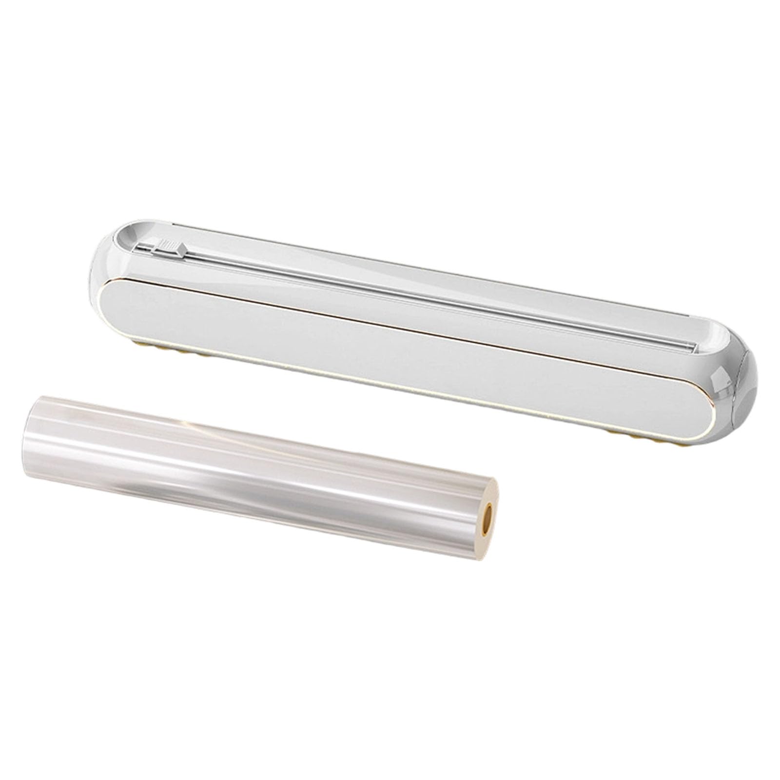 PANGBOER Modern Food Wrap Container with Integrated Cutter for Quick Access ABS Kitchen Accessory