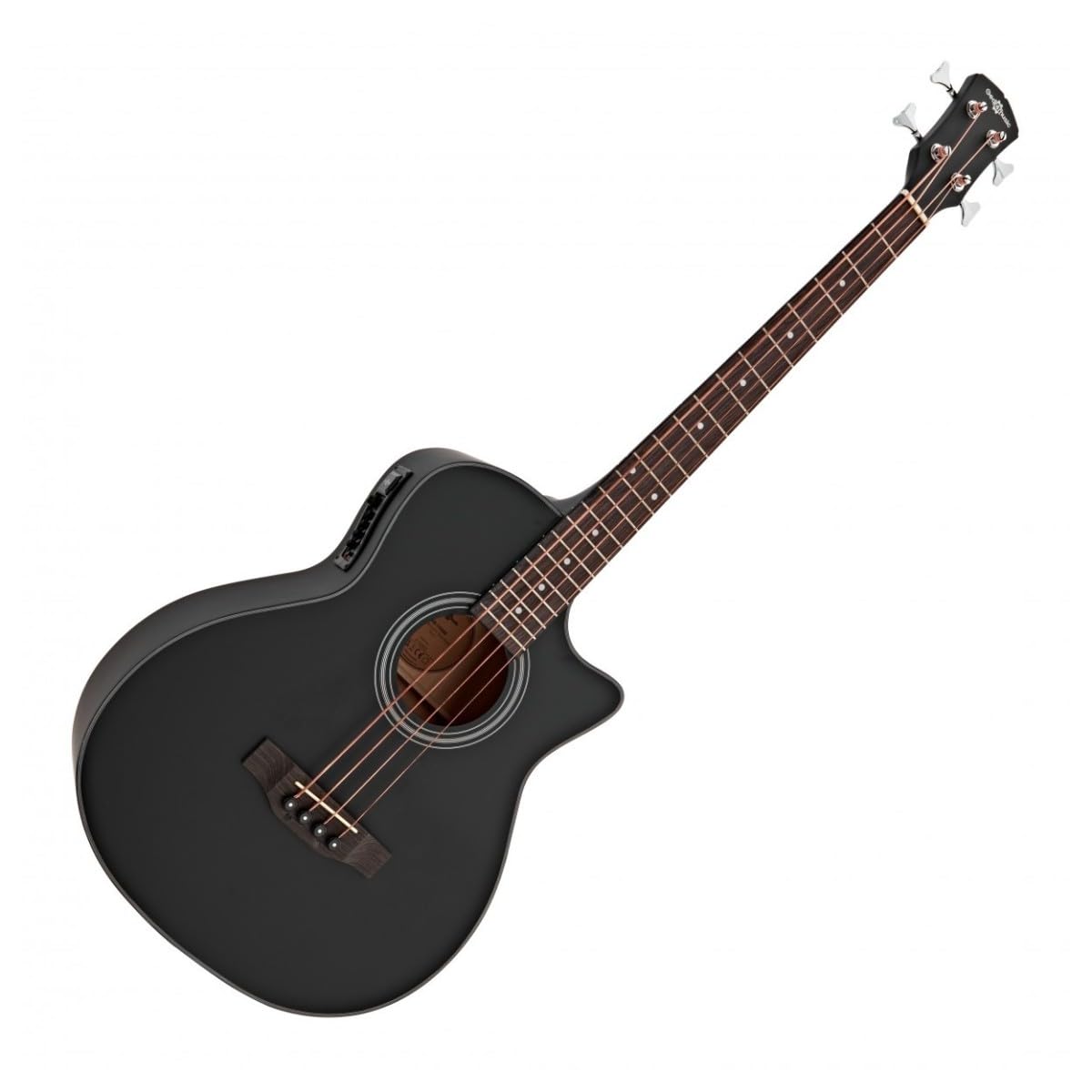 Akustische Bassgitarre AB-100BK von Gear4music schwarz