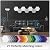 Dailycooper 12 Pack Self-Adhesive Acoustic Panels 12" X 10" X 0.4" - Sound Proof Foam Panels for Walls with High Density, Y-Lined Design, Flame Resistant, Absorb Noise and Eliminate Echoes(Black)