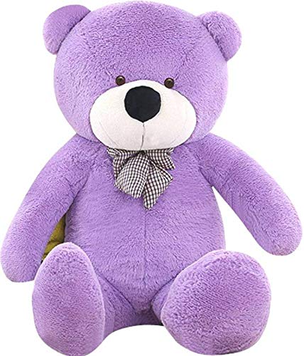 Fluffy Teddy Bear for Girl Valentine, Christmas and New Year Gift, New Year Gift 2022 Teddy Bear Soft Gift 2 Feet Original Violet (New)