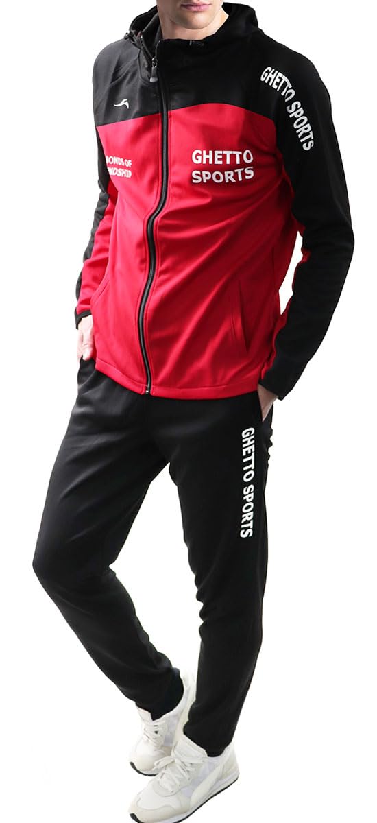 ガマカツ ブラック ジャージ上下セット がまかつ スウェットスーツ GM-3714 / 高知のグレ釣り専門店 釣具のヤマト