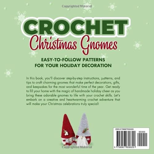 Independently Published May, Ava Crochet Christmas Gnomes: Easy-To-Follow Patterns For Your Holiday Decoration: Gnome Patterns thumb #1