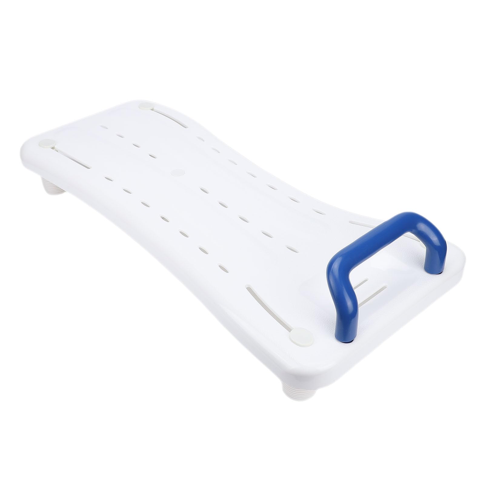 LiebeWH Panel Siedziska Wanny, Antypoślizgowa Plastikowa Deska Prysznicowa z Uchwytem, ​​mobilna ławka do Kąpieli o Wymiarach 29,5 X 13,4 Cala, Mieszcząca Ręczniki i Szampon dla Starszych Dorosłych