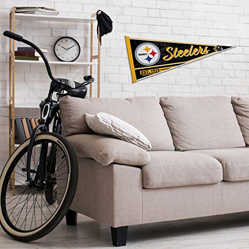 Image of Rico Industries NFL Football Classic 12 inch x 30 inch Felt Wall Decor Pennant - Great for Home /Bed Room /Man Cave Decor